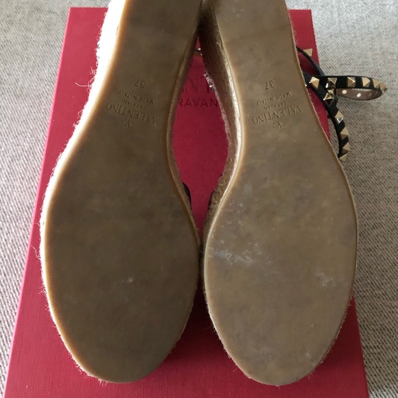 ❌ SOLD VALENTINO Rockstud Espadrilles - Picture 4 of 7